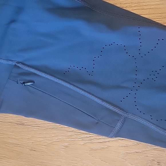 Athleta Blue Athletic Leggings Size small - Picture 2 of 5